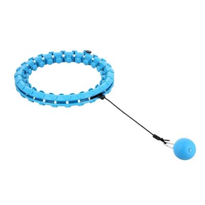 6. HMS HHW01 hula hoop with studs and weight, blue