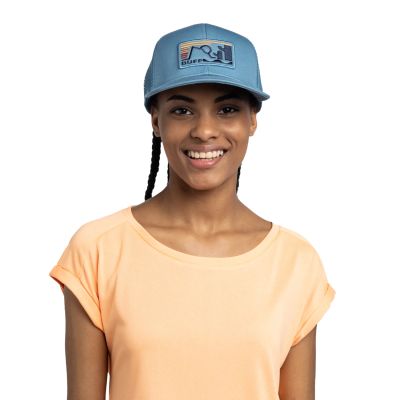 3. Buff Explore Trucker Cap 135761707 Blue L/XL