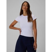 Women's slim plain T-shirt 4F 4FRSS26TTSHF4520-10S