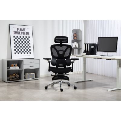 45. Activejet ergonomic office chair YK848, black