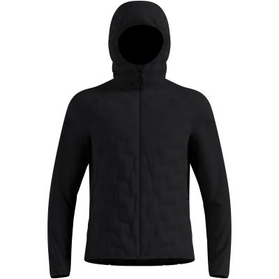 Men’s ZEROWEIGHT INSULATOR hybrid mid-layer hoody with full zip, black