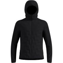 Men’s ZEROWEIGHT INSULATOR hybrid mid-layer hoody with full zip, black