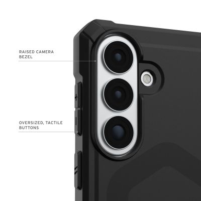 5. UAG Essential Armor Magnet - case with built-in magnetic module for Samsung Galaxy S26+ (black)