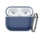 3. Tech-Protect Silicone Hook Case for AirPods Pro - Navy Blue