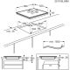 55. Electrolux EIV64453 Induction Hob 60 cm | 4 zones | PowerBoost | timer | black
