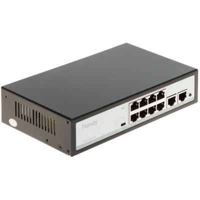 POE SWITCH TC-P3S010 SPEC:F/0820/AT/90 8-PORT TIANDY