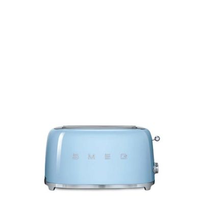 14. Smeg TSF02PBEU Toaster 4 Slices 1500W Blue