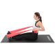 7. TRAINING TAPE FOR PILATES EXERCISES 2000x150x0.30MM 9-11KG RED