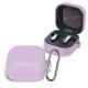 3. Tech-Protect Silicone Hook Case for Samsung Galaxy Buds 4 / 4 Pro - Purple