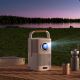 13. Yaber T2 Plus LCD FullHD 1080p Multimedia Projector with JBL Speakers - Beige