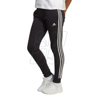 4. Adidas Essentials 3 Stripes French Terry Cuffed Pants W IC8770