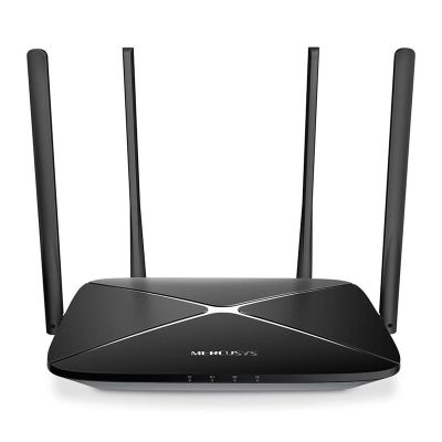3. Mercusys AC12G Wireless Router Gigabit Ethernet Dual-band (2.4 GHz/5 GHz) Black