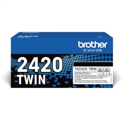 6. Brother TN-2420TWIN toner cartridge 2 pcs. Original