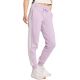 4. adidas Essentials 3-Stripes Fleece Slim Women's Pants Pink JY3097