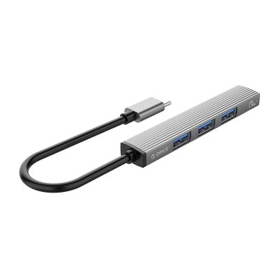 3. Orico AH-13 USB-C Hub Docking Station 1x USB-A 3.0 + 3x USB-A 2.0 - Gray