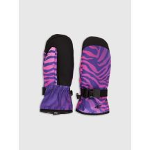 Girls' Thinsulate Ski Gloves 4F 4FJWAW25AFGLF198-90A