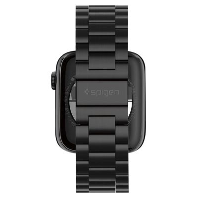 16. Spigen Modern Fit Band for Apple Watch 4 / 5 / 6 / 7 / 8 / SE / Ultra (42/44/45/49 mm) - Black