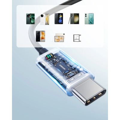 9. Joyroom TYPE-C Series JR-EC07 USB-C in-ear headphones metal - black