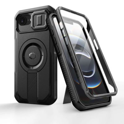 2. Tech-Protect Kevlar Magsafe Case for iPhone 16e / 17e - Black