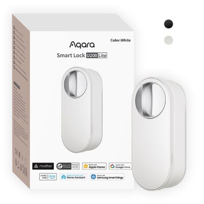 2. Aqara Smart Lock U200 Lite White Smart Door Lock