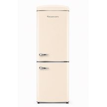 Ravanson LKK-315RC Retro Refrigerator 597mm x 707mm x 1943 mm | 315l | Total No Frost | Class E | Cream