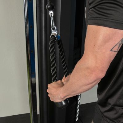 36. VIRTUFIT CC100 CABLE CROSSOVER - DOUBLE ADJUSTABLE PULLEY - FUNCTIONAL TRAINER