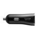 4. Spigen Essential EV302 30W 2-Port USB-A Car Charger - Black