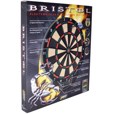 10. ELECTRONIC DARTBOARD WITH LCD SCORER BRISTOL BEST SPORTING