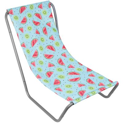 7. FOLDABLE GARDEN AND BEACH CHAIR AND FRUIT MELON BAG