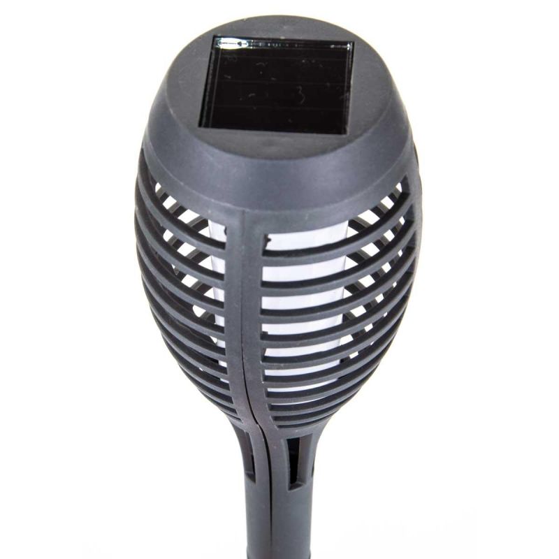 5. TORCH SOLAR LAMP DANCING FLAMES 12 LED SMD 7.5x7.5x46.5CM SET OF 5 PCS