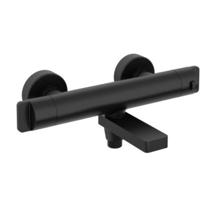 Deante BCH_N1BT wall-mounted bathtub faucet, black