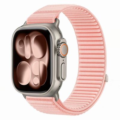 Tech-Protect NylonLoop Strap for Apple Watch 40 / 41 / 42 mm – Pink