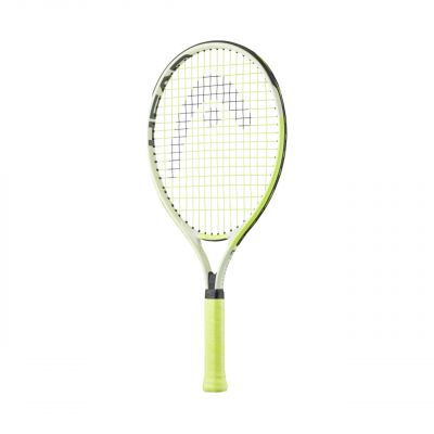 4. Head Extreme Junior 21 cv.3 5/8 tennis racket in a cover, lime green, 231434 SC06