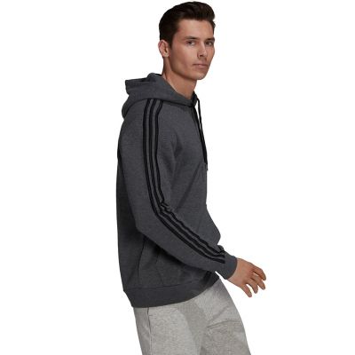 8. adidas Essentials Fleece 3-Stripes Hoodie M GK9082