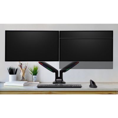 5. Kensington SmartFit One-Touch Dual Height Adjustable Monitor Arm