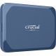 2. Crucial X10 2TB USB Type-C USB 3.2 Gen 2x2 Blue