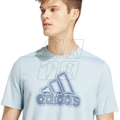 5. adidas Growth Badge Graphic T-shirt M IW1160