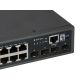 3. LevelOne GTP-5271 Managed Network Switch L3 Gigabit Ethernet (10/100/1000) PoE Support Gray