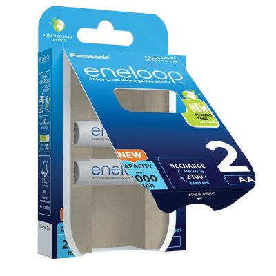 2. PANASONIC ENELOOP AA 2000mAh 2 pcs