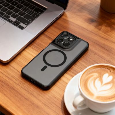 5. Tech-Protect Magmat MagSafe Case for Motorola Moto G57 Power / G67 Power - Matte Black