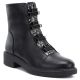 5. Women's winter ankle boots on a block black M.Daszyński SA252-16 SA252-1