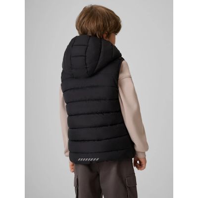 2. Boy's vest with synthetic filling 4F 4FJRSS26TVJAM397-20S