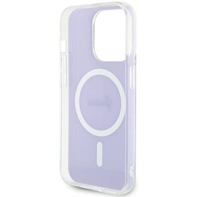 7. Guess GUHMP15XHITSU iPhone 15 Pro Max 6.7" purple/purple hardcase IML Iridescent MagSafe