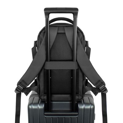 27. Wozinsky WPW-20L Travel Backpack with Laptop Pocket 40x20x25 cm for the Luggage Hold - Black