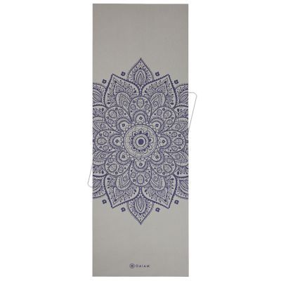 Gaiam Sustained Sundial Flower Yoga Mat 5mm 65732