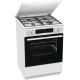 4. GORENJE GKS6C71WF gas-electric cooker 60 cm | AirFry | ExtraSteam | FrozenBake | white
