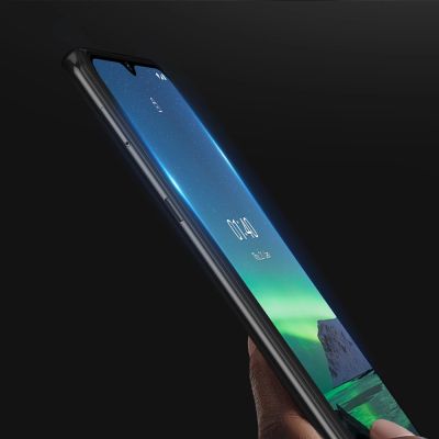 7. Dux Ducis 10D Tempered Glass Tough Screen Protector Full Coveraged with Frame for Nokia 1.4 transparent (case friendly)