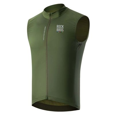 Rockbros TLMJ003-01 ROAD TO SKY men's lightweight breathable cycling vest L - green