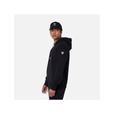 2. Rossignol LOGO SWEAT FZ HOOD FL black
