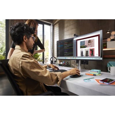 8. HP LED Monitor 37.5” S7 Pro 738pu (8K167AA) Curved IPS WQHD+ HDR400 RJ-45 ThunderBolt 4